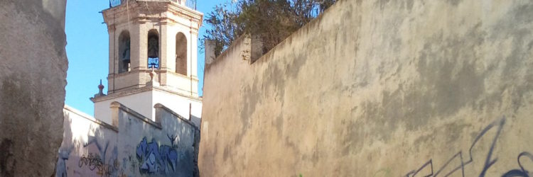 subida a La Alcazaba desde calle Boliche, para ascender hasta la Torre de La Mayor