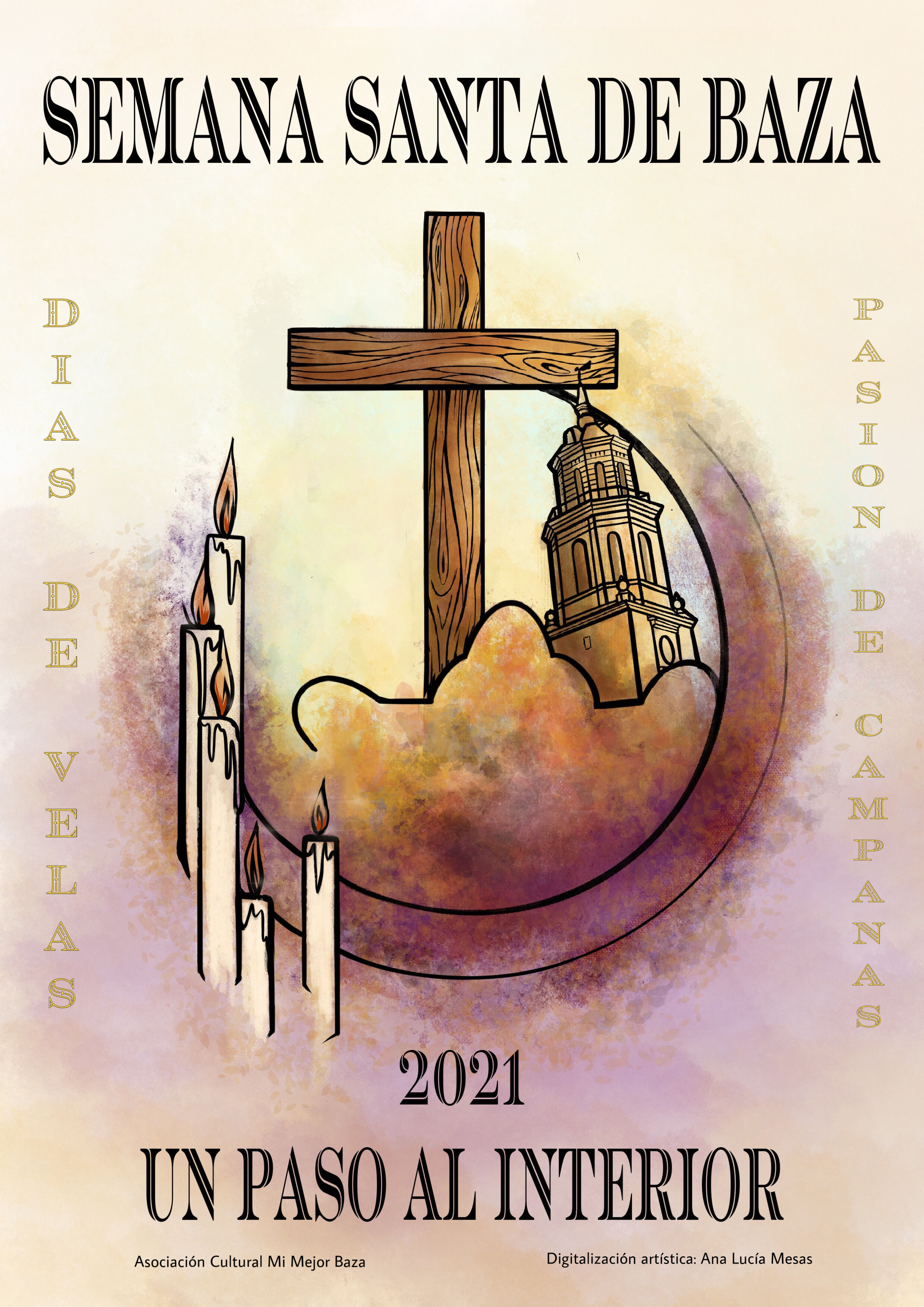 LA Semana Santa de Baza 2021 vista por la Asociación Cultural Mi Mejor Baza en un proyecto por la celebración de una forma diferente y por la recuperación en tiempos de crisis y decadencia. Mimejorbaza.com